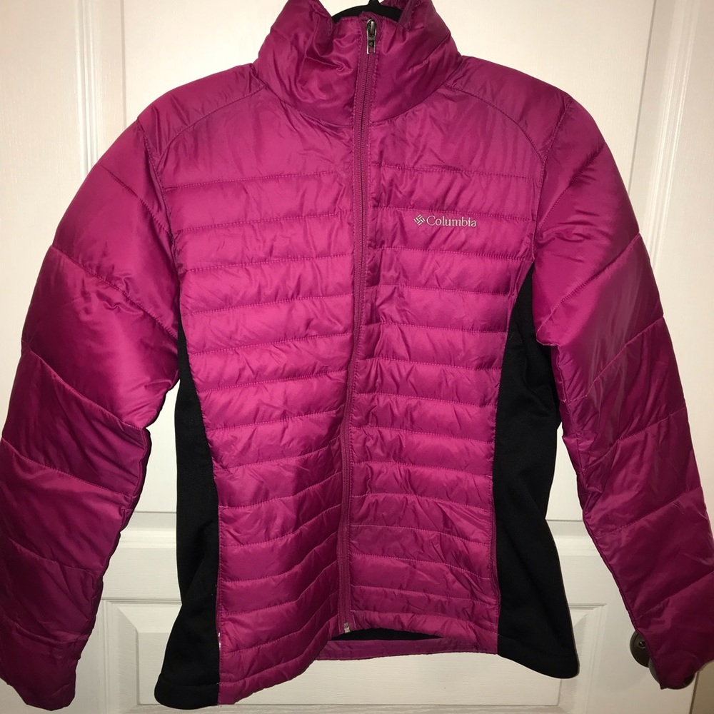 Pink Columbia Puffer Coat